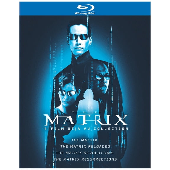 Matrix 4-Film Deja Vu Collection (Matrix 1-4) (Blu-ray), Action, Warner Bros.