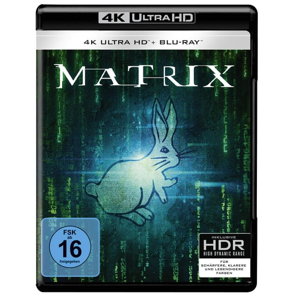 Matrix (4K Ultra-HD) (+ 2D-Blu-ray remastered) (+ Bonus-Blu-ray) (4K Ultra HD)