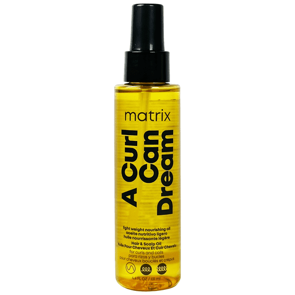 Matrix A CURL CAN DREAM Light-Weight Nourishing Oil 4.4 oz / 131 ml | For Curls & Coils