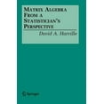 thumbnail image 1 of Matrix Algebra from a Statistician's Perspective, (Paperback), 1 of 1