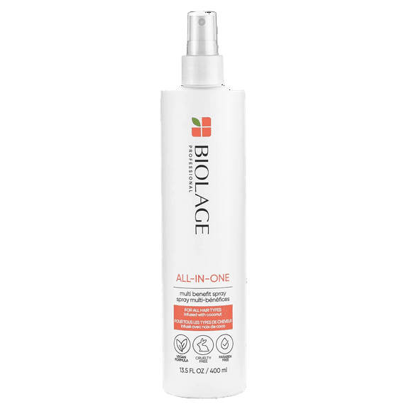 Matrix Biolage All-In-One Coconut Infusion Multi-Benefit Treatment Spray Big 13.5 oz