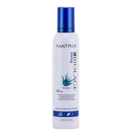 Matrix Biolage Blue Agave Hydra-Foaming Styler Mousse, 8.25 oz