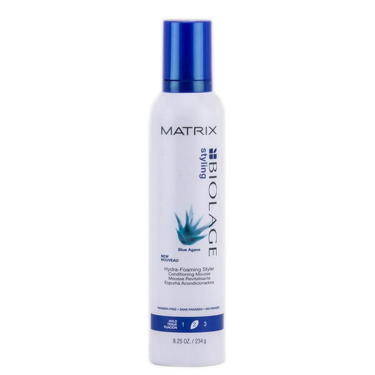 Matrix Biolage Blue Agave Hydra-Foaming Styler Mousse, 8.25
