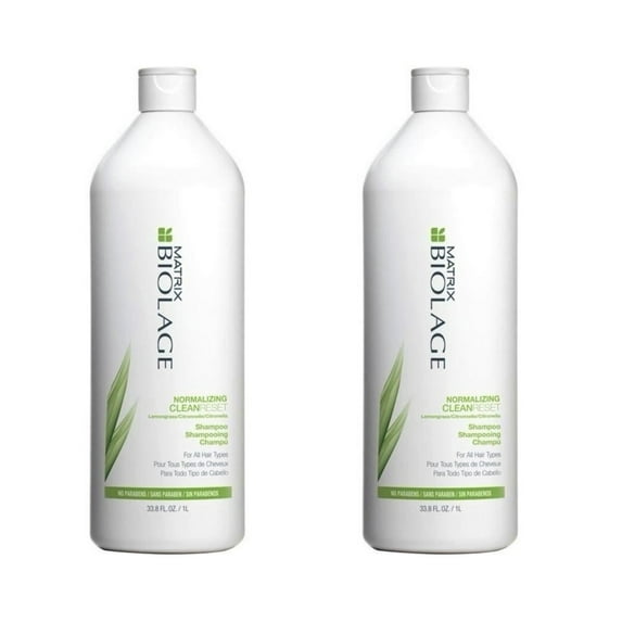 Matrix Biolage Rebalancing Clean Reset Normalizing Shampoo, 33.8oz (Pack of 2)