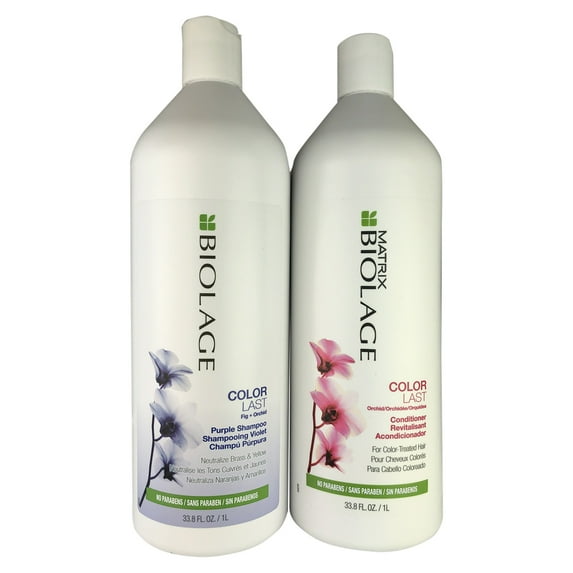 Matrix Biolage Color Last Purple Shampoo & Conditioner Orchid Duo 33.8 fl oz
