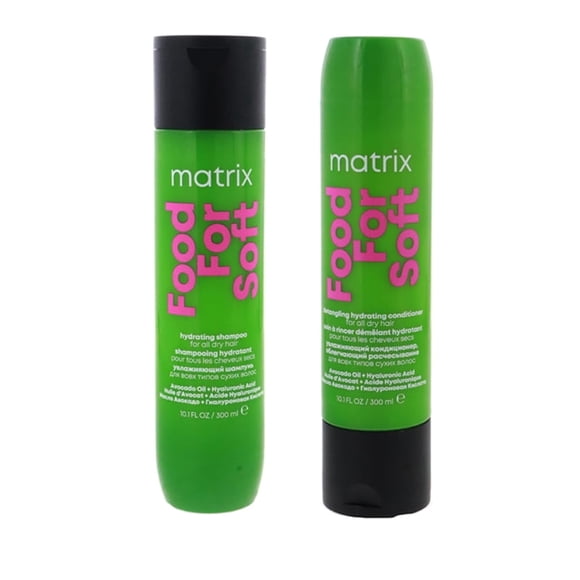 Matrix Biolage Food For Soft Shampoo, 10.1 oz-Matrix Biolage Food For Soft Conditioner, 10.1 oz