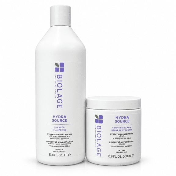 ($56 Value) Matrix Biolage Hydra Source Shampoo & Conditioning Balm Duo Set
