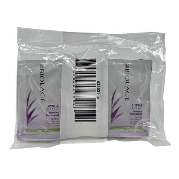 Matrix Biolage Hydra Source Shampoo Dry Hair Travel Sachets 12 x .34 oz