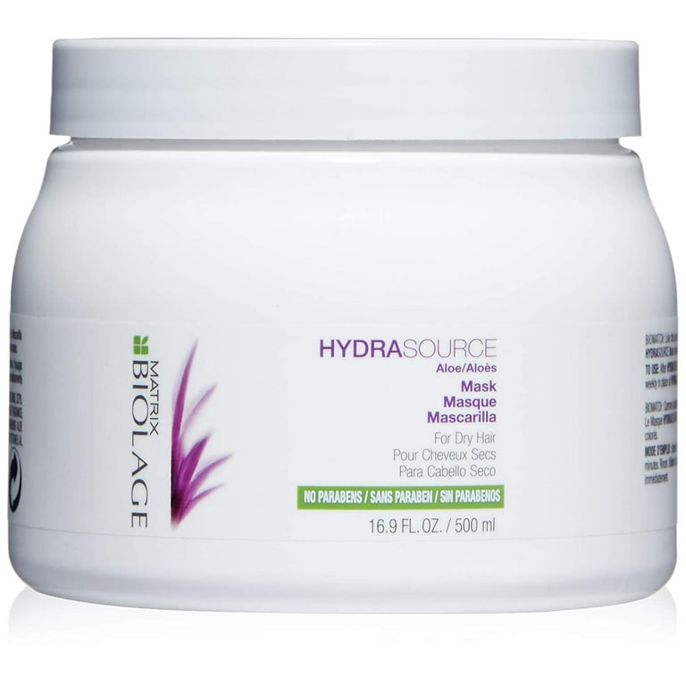 Matrix Biolage Hydrasource Aloe Hair Mask, 16.9 Oz, Moisturizing Treatment  for Dry Hair - Walmart.com