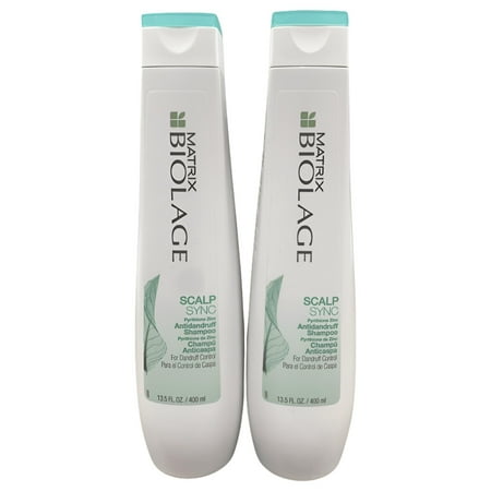 Matrix Biolage Scalpsync Anti Dandruff Shampoo and Conditioner 13.5 oz Pack of 2