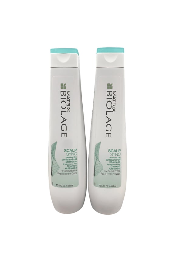Biolage Scalpsync Anti Dandruff Shampoo and Conditioner 13.5 oz Pack of 2