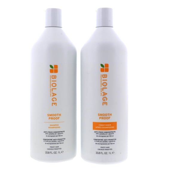 Biolage Smooth Proof Shampoo, 33.8 oz-Biolage Smooth Proof Conditioner, 33.8 oz