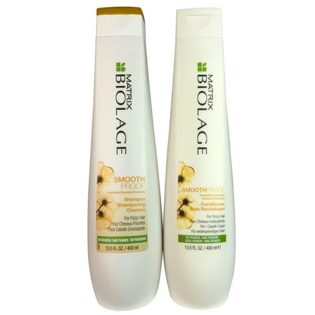 Matrix Biolage Smoothproof Shampoo_&_Conditioner Duo for Frizzy Hair 13.5 oz Each