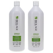 Matrix Biolage Strength Recovery Shampoo 33.8 oz & Biolage Strength Recovery Conditioner Balm 33.8 oz Combo Pack