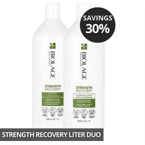 Matrix Biolage Strength Recovery Shampoo and Conditioner Liter Duo ($76 Value)