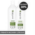 thumbnail image 1 of Matrix Biolage Strength Recovery Shampoo and Conditioner Liter Duo ($76 Value), 1 of 1