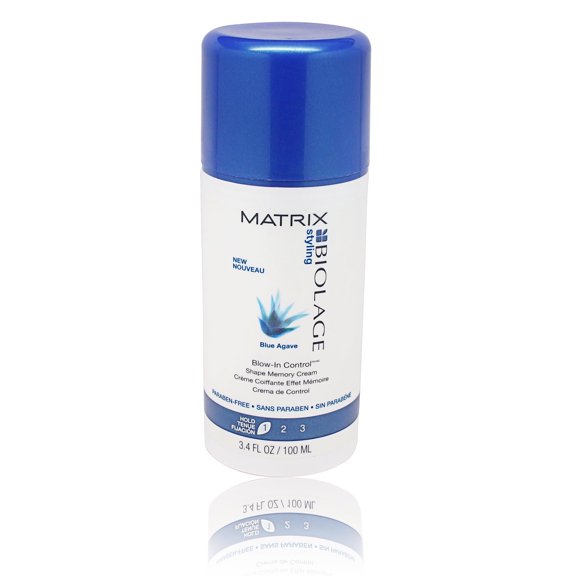 Matrix Biolage Styling Blue Agave Blow-In Control Shape Memory Cream 3.4 Oz
