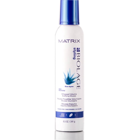 Matrix Biolage Styling Blue Agave Whipped Volume Bodifying Mousse, 8.5 Oz