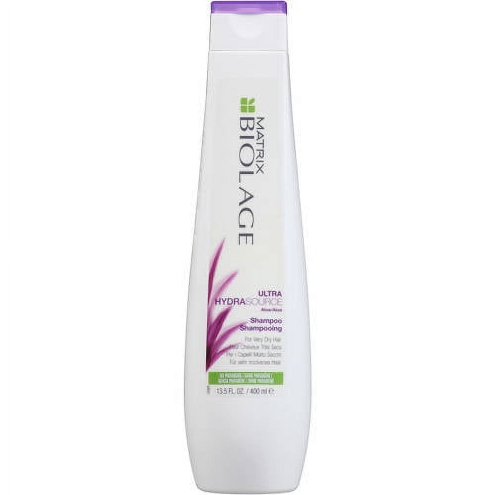 Matrix Biolage Ultra Hydra Source Moisturizing Volumizing Daily Shampoo with Aloe, Cupuacu Butter & Apricot Kernel Oil, 13.5 fl oz