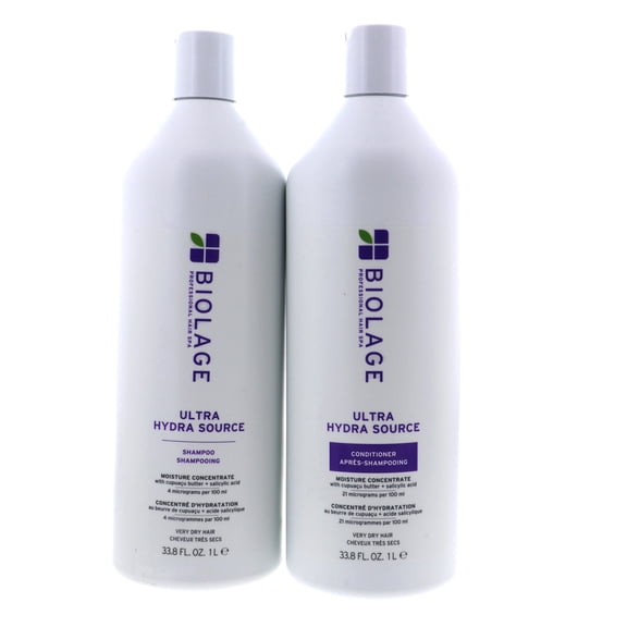 Matrix Biolage Ultra Hydrasource Shampoo and Conditioner Set, 33.8 oz