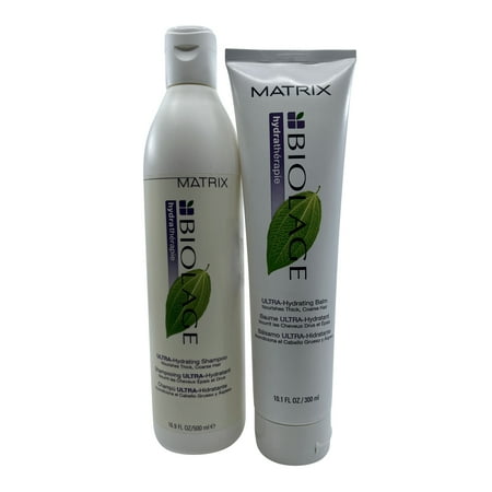 Matrix Biolage Ultra Hydrating Shampoo 16.9 oz & Balm 10.1 oz Set Thick & Coarse Hair
