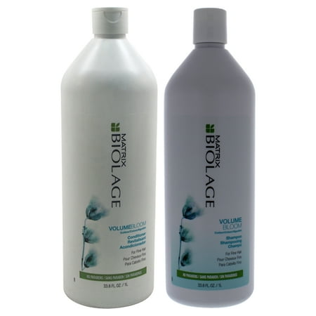 Matrix Biolage VolumeBloom Shampoo and Conditioner 2 Pc Kit - 33.8oz Shampoo, 33.8oz Conditioner