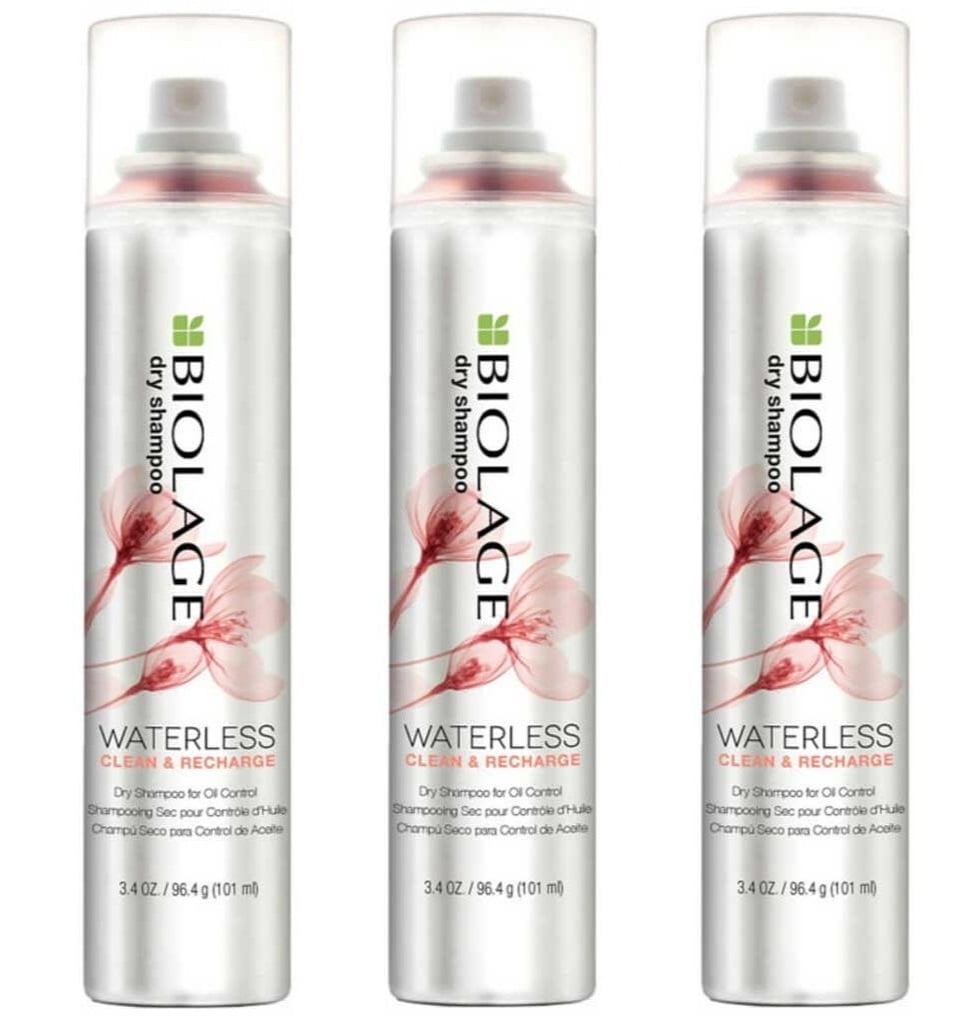 Matrix Biolage Waterless Clean & Recharge Dry Shampoo, 3.4oz (Pack of 3)