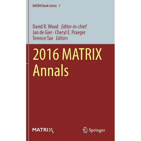 Matrix Book 2016 Matrix Annals, Book 1, (Hardcover)