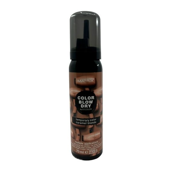 Matrix Color Blow Dry Temporary Color Caramel Blonde 70 ml All Hair Types