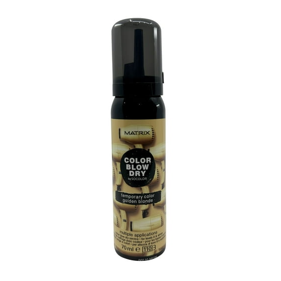 Matrix Color Blow Dry Temporary Color Golden Blonde 70 ml All Hair Types