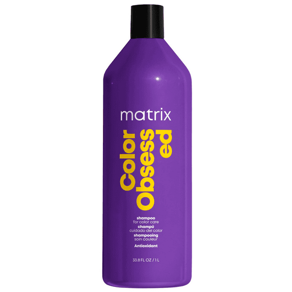 Matrix Color Obsessed Shampoo Liter / 33.8 oz | For Colored Hair