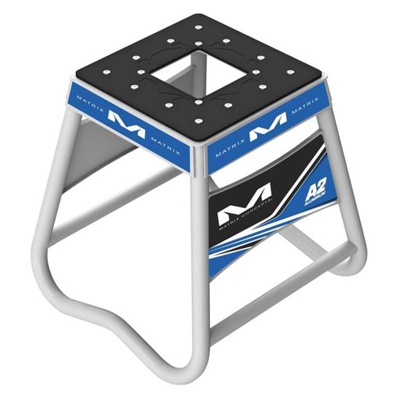 Matrix Concepts A2 103 A2 Aluminum Motorcycle Stand, Blue