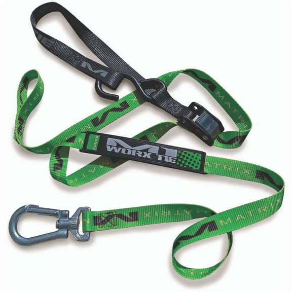 Matrix Concepts LLC M1 105 M1 Worx Tie-Down - Green/Black