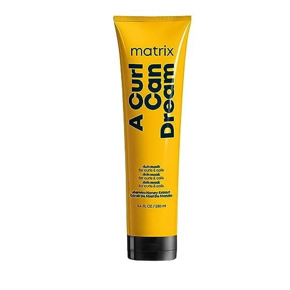 Matrix A Curl Can Dream Rich Mask | Hydrating & Deep Conditioning Leave-In Mask | Curly & Coily Hair | Sulfate & Paraben Free | Preserves Curl Pattern | Packaging May Vary | 9.4 Fl. Oz.