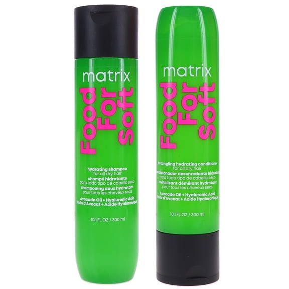 Matrix Food For Soft Hydrating Shampoo 10.1 oz & Conditioner 10.1 oz Combo Pack