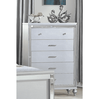 walmart silver dresser Uforic 7-Drawer Fabric Dresser for Adults, Light Gray Storage Chest with Steel Frame for Closet