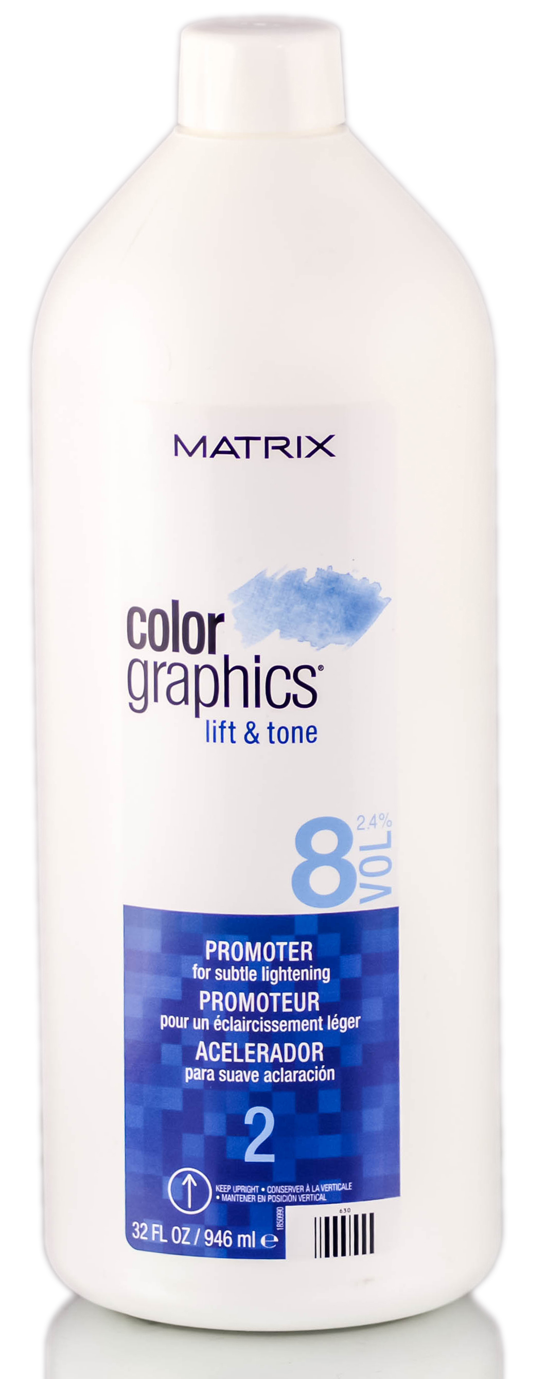 Matrix Hair Color Graphics Lift & Tone Promoter for Subtle Lightening 8