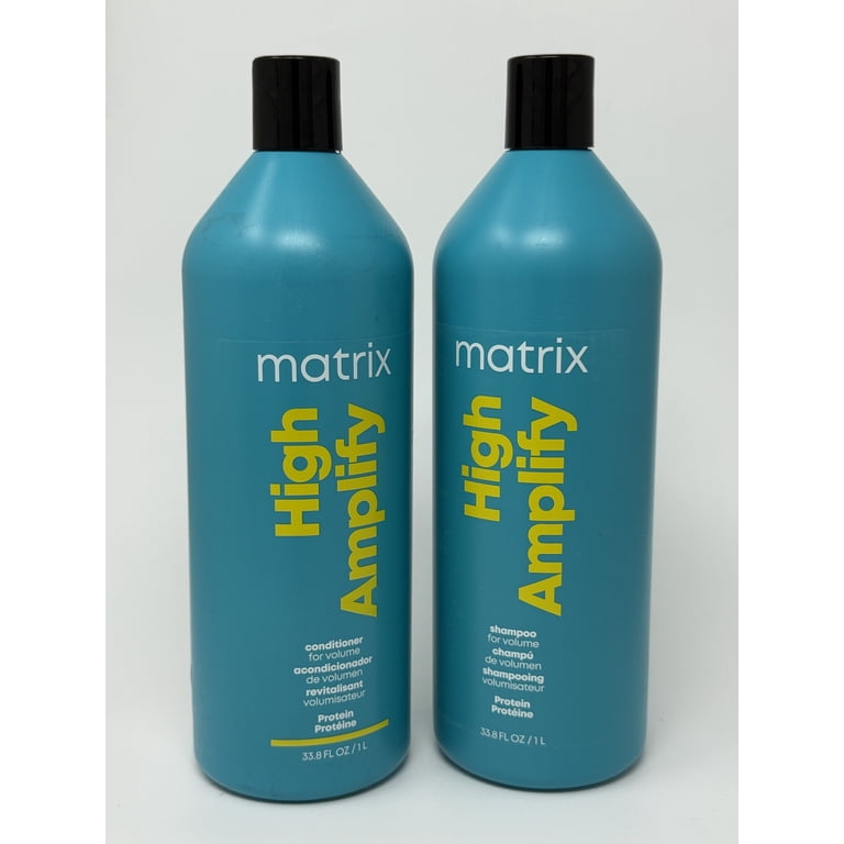 Matrix High Amplify Shampoo & Conditioner Liter Duo - Walmart.com
