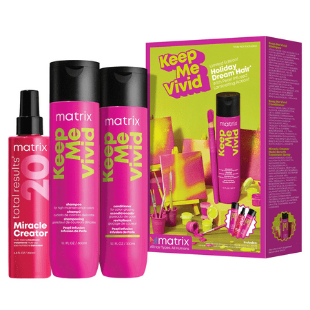 Matrix Total Results - Holiday Dream Hair Fantasy - Keep Me Vivid Gift Set