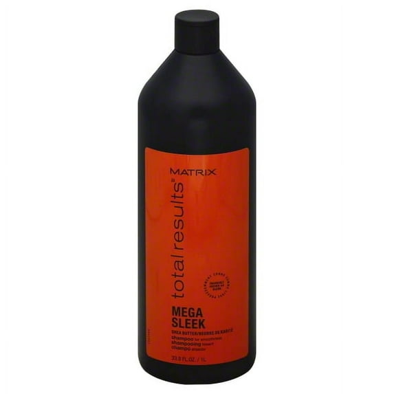Matrix LLC, Total Results Mega Sleek Shea Butter Shampoo, 33.8 fl oz