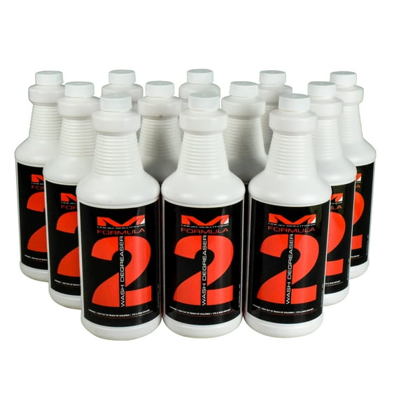 Matrix Liquid Solutions Formula 2 Biodegradable Wash Degreaser 32oz 12 Pack