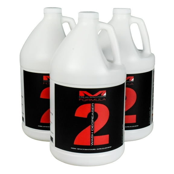 Matrix Liquid Solutions Formula 2 Biodegradable Wash Degreaser Gallon 3 Pack