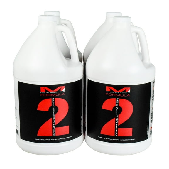 Matrix Liquid Solutions Formula 2 Biodegradable Wash Degreaser Gallon 4 Pack