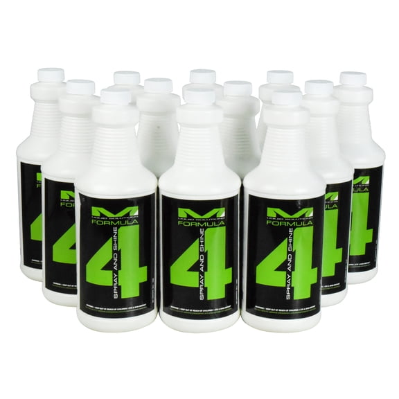 Matrix Liquid Solutions Formula 4 Biodegradable Spray & Shine Detailer 32oz 12 Pck