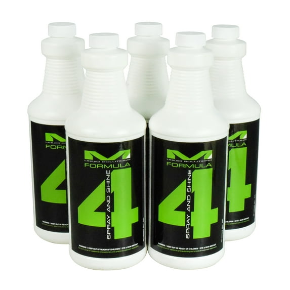 Matrix Liquid Solutions Formula 4 Biodegradable Spray & Shine Detailer 32oz 5 Pack