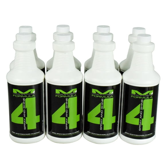 Matrix Liquid Solutions Formula 4 Biodegradable Spray & Shine Detailer 32oz 8 Pack