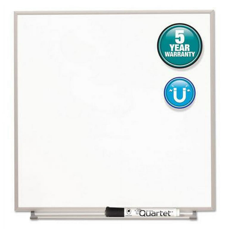 Matrix Magnetic Boards, 23 x 23, White Surface, Silver Aluminum Frame Matrix Magnetic Boards, 23 x 23, White Surface, Silver Aluminum Frame