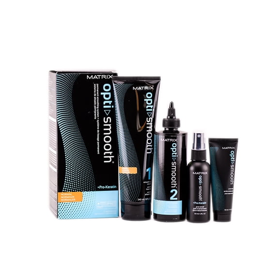 Matrix Opti Smooth Permanent Smoothing System - Normal Kit - Pack of 1 with Sleek Comb