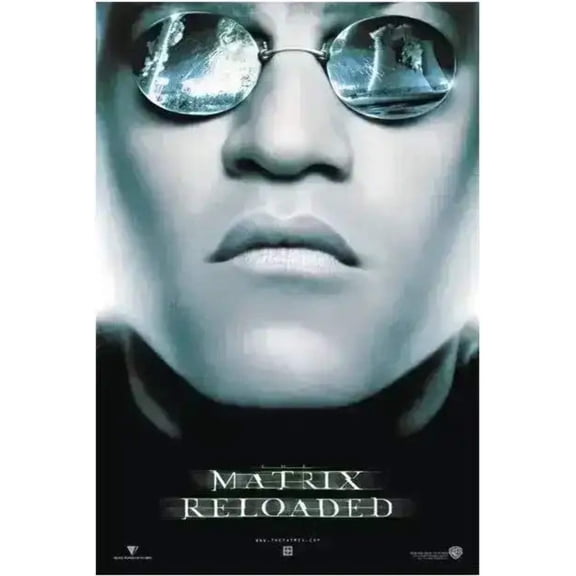 Matrix Reloaded 27x39 inch full size movie poster (Morpheus)
