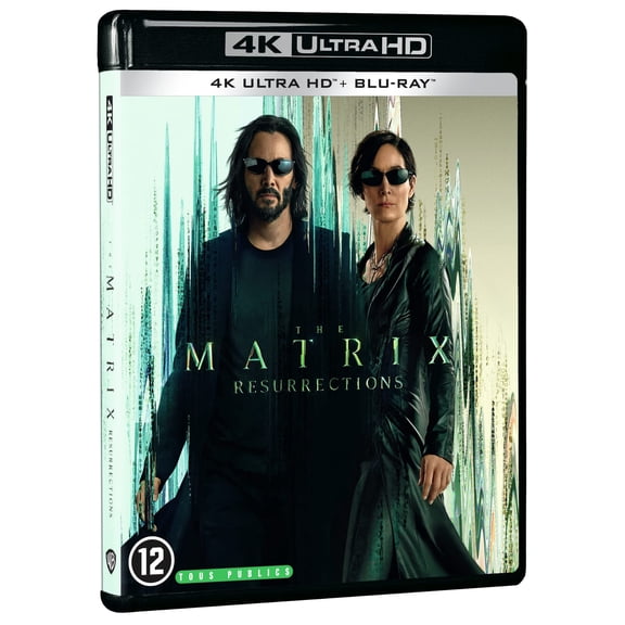 Matrix Resurrections - Combo 4 (4K Ultra HD) Keanu Reeves Lilly Wachowski Carrie-Anne Moss